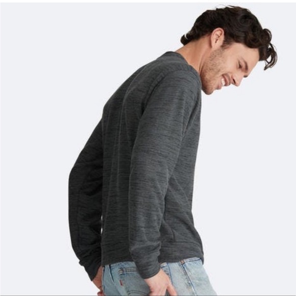 MeUndies Other - MeUndies Hacci Crew Grey Sweatshirt Men’s Large